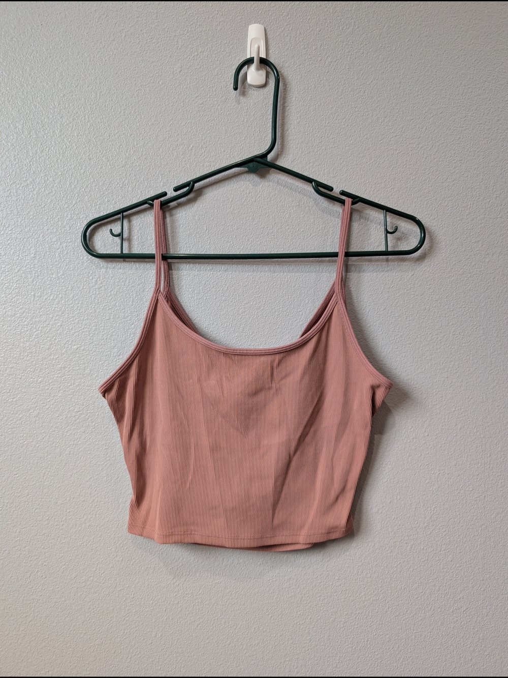 ATHLETA Ribbed Dusty Rose Top - Picture 3 of 5